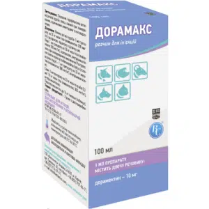 Розчин Дорамакс для тварин, 10 мл