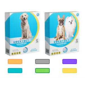 Нашийник Ветсинтез Ефектвет COLOR протипаразитний для собак, 35 см