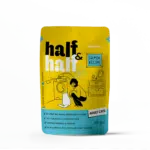 Вологий корм Half&Half для котів з лососем, 100 г