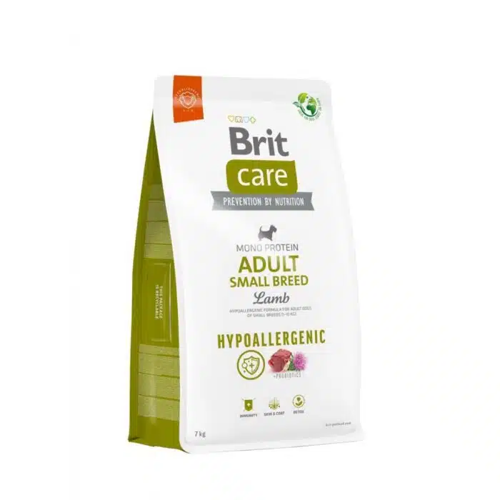 Корм для дорослих собак малих порід Brit Care Hypoallergenic Adult Small Breed гіпоалергенний з ягням