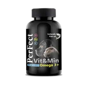Добавка PerFect Vit&Min Omega3 для собак та котів, 50 шт