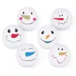 Іграшка Trixie різдвяна сніжка для собак, 10 см, 6 шт