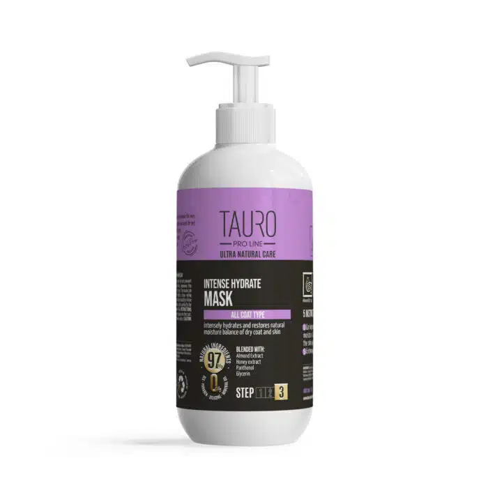 Інтенсивно зволожувальна маска для шкіри та шерсті собак і котів TAURO PRO LINE Ultra Natural Care Intense Hydrate Mask