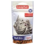 Лакомство для кошек Malt Bits Light - низкокалорийные подушечки с мальт-пастой, 35 г