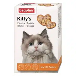Ласощі Kitty's Mix вітамінізовані з таурином, біотином, сиром для котів