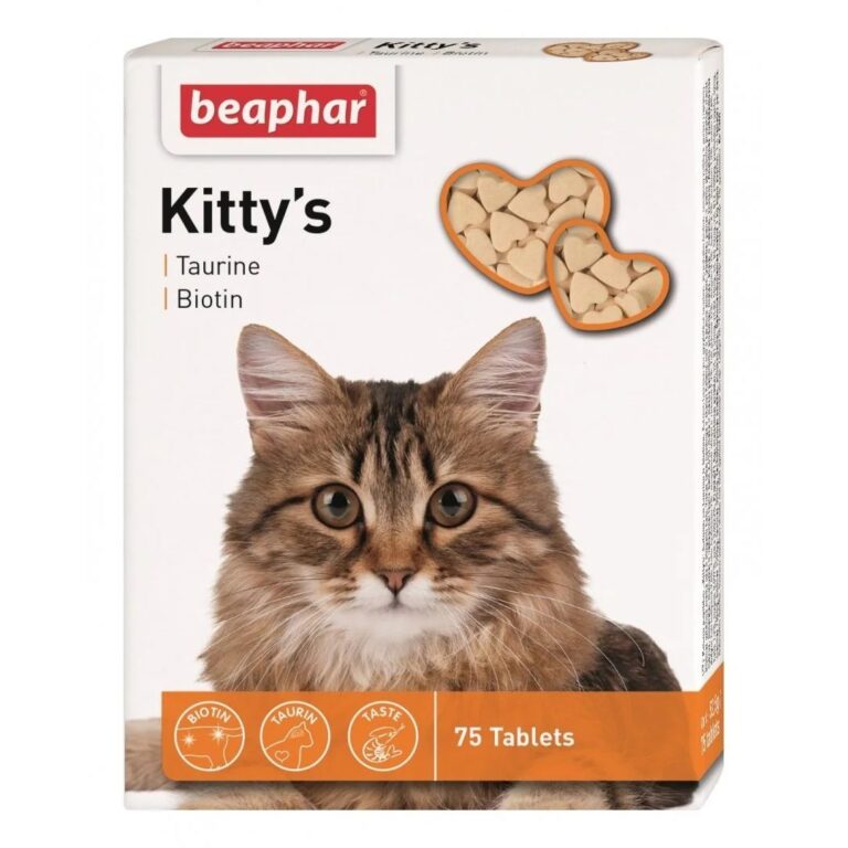 Ласощі Kitty's + Taurine + Biotine вітамінізовані з таурином і біотином для котів