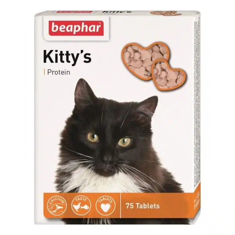Ласощі Kitty's + Protein вітамінізовані з протеїном та рибою для котів