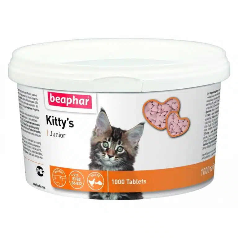 Ласощі Kitty's Junior вітамінізовані з біотином для кошенят