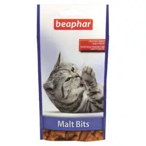 Ласощі Malt Bits подушечки з мальт-пастою для котів