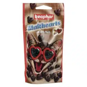 Ласощі Malthearts для виведення шерсті для котів, 150 шт