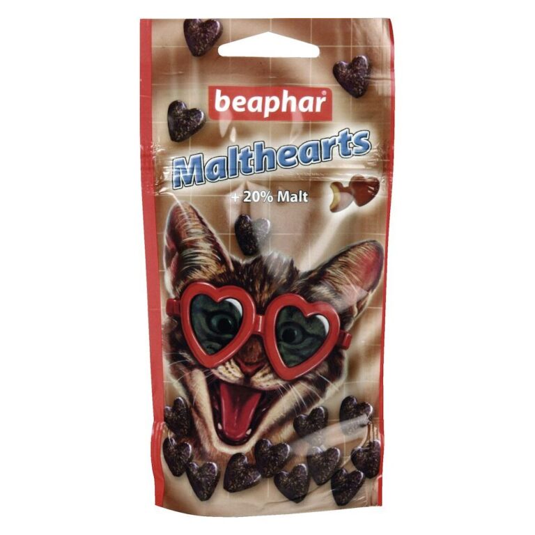 Ласощі Malthearts для виведення шерсті для котів, 150 шт