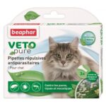 Натуральные противопаразитарные капли BIO Spot on для кошек, 3 пипетки