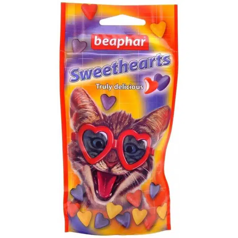Ласощі Beaphar Sweethearts для котів і кошенят