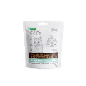 Ласощі Nature's Protection Superior Care Oral Care з птицею для котів, 75 г