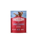 Влажный корм для щенков Carnilove с лососем и черникой, 300 г