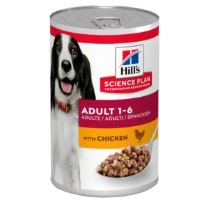 Влажный корм для собак Hill's SCIENCE PLAN Adult с курицей, 370 г