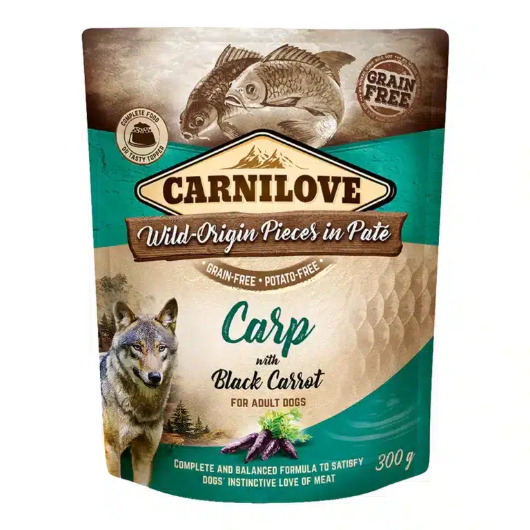 Вологий корм Carnilove з коропом для собак, 300 г