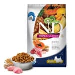 Низькозерновий корм для собак малих порід Farmina N&D Tropical Selection з ягням, спельтою, вівсом і тропічними фруктами