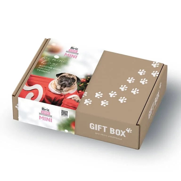 Подарунковий бокс Brit Care Mini Gift Box для собак малих порід