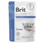 Вологий корм для котів Brit Veterinary Diet Recovery беззерновий з лососем, 85 г