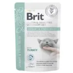 Вологий корм для котів Brit Urinary & Stress Relief при сечокам'яній хворобі, 85 г