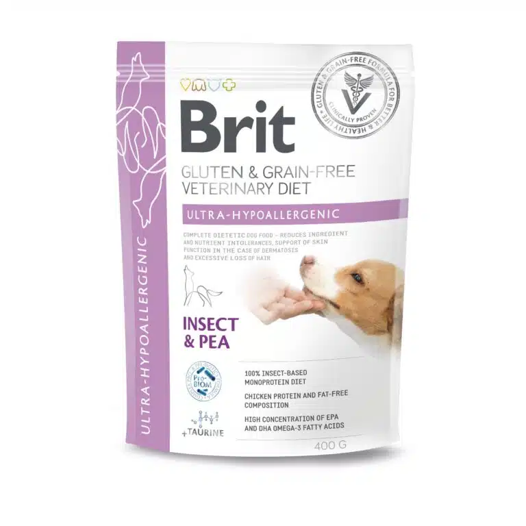 Сухий корм для собак Brit Ultra-hypoallergenic гіпоалергенний на комахах для травлення