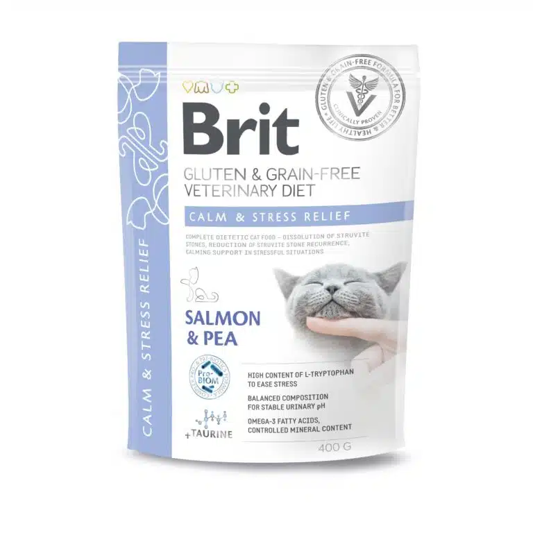 Корм для котів Brit Calm & Stress relief профілактика утворення струвітів і оксалатів, заспокоєння