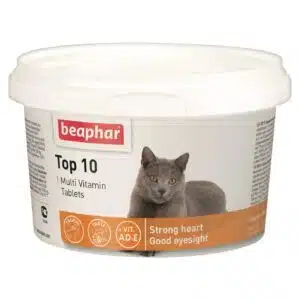 Вітаміни Beaphar Top 10 Cat для котів, 180 таб