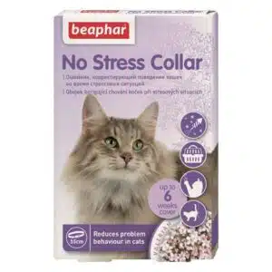 Заспокійливий нашийник Beaphar No Stress для котів, 35 см