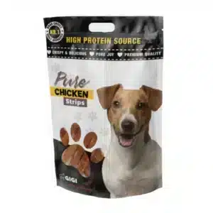 Ласощі GiGi Pure Chicken Strips з куркою для собак, 85 г