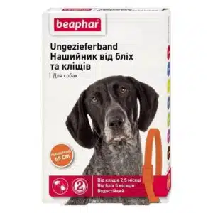 Нашийник Beaphar від бліх та кліщів для собак, 65 см