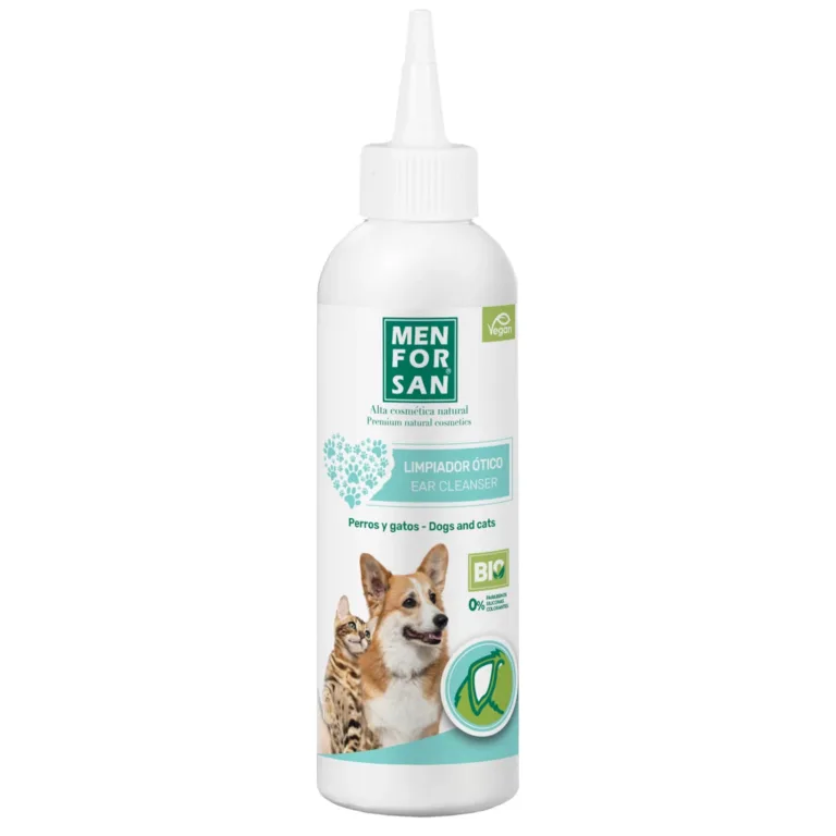Засіб для очищення вух Menforsan Ear Cleaner для собак та котів, 125 мл