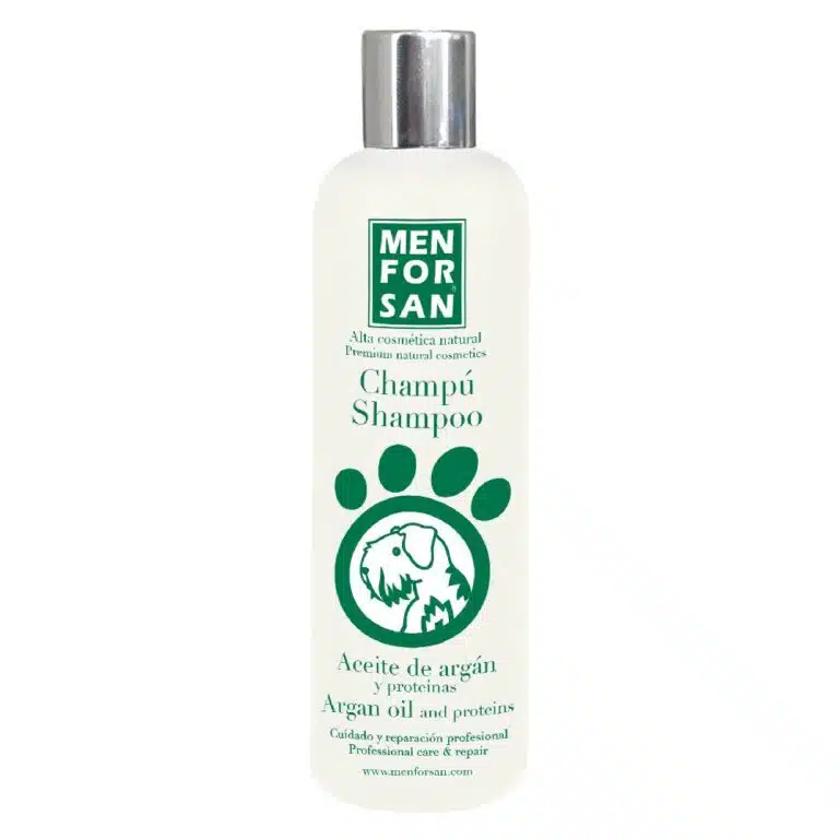 Шампунь MENFORSAN Silk Protein & Argan Oil для собак