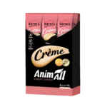 Кремові ласощі AnimAll Crème з лососем для котів, 6х15 г