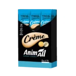 Кремові ласощі AnimAll Crème з тунцем і креветками для котів, 6х15 г