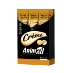 Кремовое лакомство для кошек AnimAll Сrème со вкусом курицы и креветками, 6х15 г 🦐