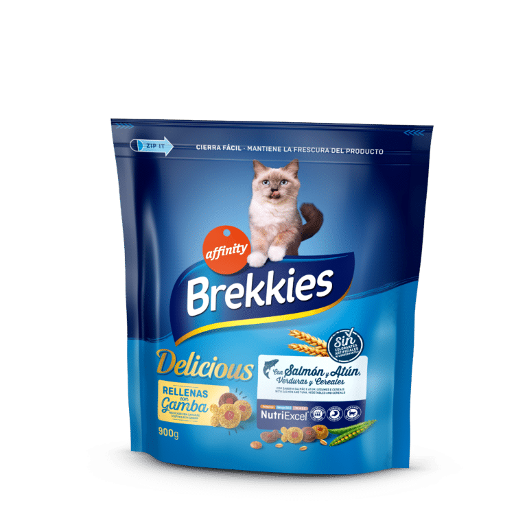 Сухий корм Brekkies Delice Fish з рибою для котів, 900 г