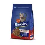 Сухий корм Brekkies Cat Beef з яловичиною для котів