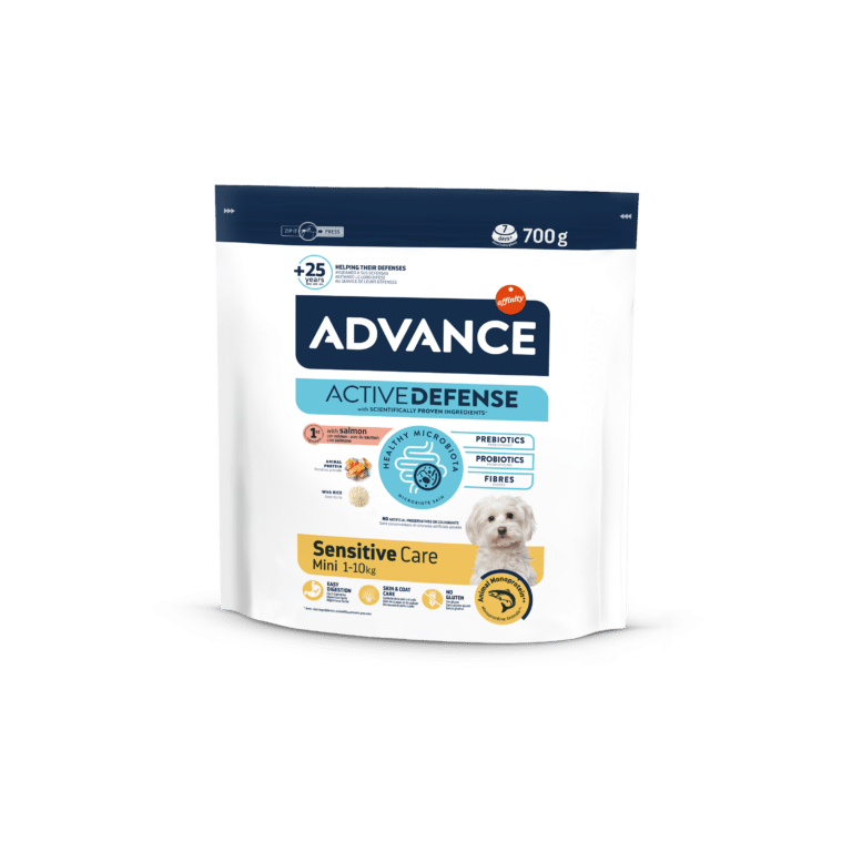 Сухий корм для собак малих порід Advance Dog Mini Sensitive з лососем і рисом