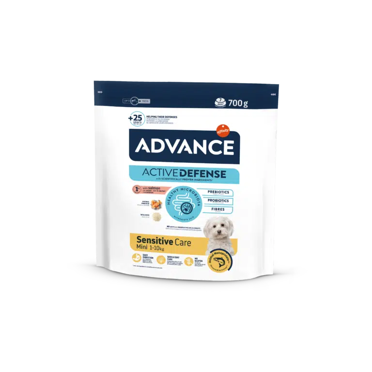 Сухий корм для собак малих порід Advance Dog Mini Sensitive з лососем і рисом