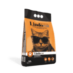 Наполнитель бентонитовый LINDOCAT Charme (аромат восточной амбры, крупная гранула), 10 л