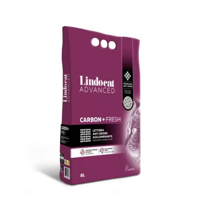 Наповнювач бентонітовий LINDOCAT Advanced Carbon + Fresh (8 л)