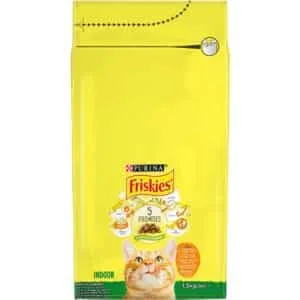 Сухий корм Friskies Indoor з куркою і індичкою для котів