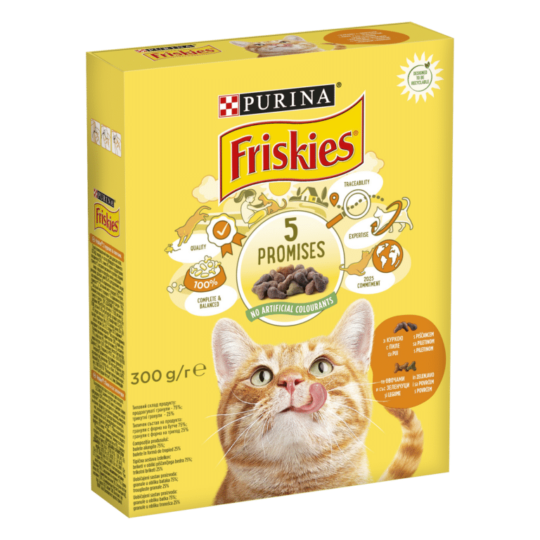 Сухий корм Friskies з куркою для котів