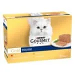 Вологий корм Gourmet Gold набір паштетів для дорослих котів, 12х85 г