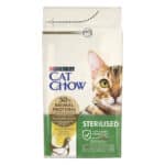 Сухой корм CAT CHOW Sterilised для взрослых котов после стерилизации с курицей