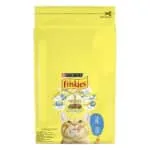 Сухий корм для дорослих котів Friskies з лососем та овочами