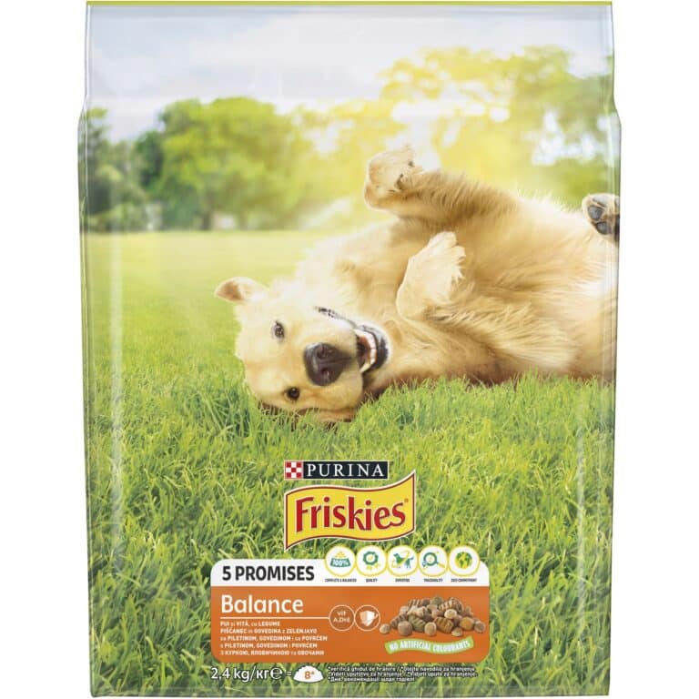 Сухий корм Friskies Balance з куркою і яловичиною для собак