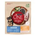 Сухий корм Purina ONE Mini/Small Junior для цуценят дрібних порід з куркою, 800 г