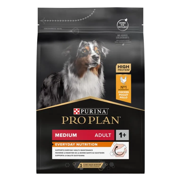 Сухий корм Pro Plan Medium Adult 1+ Everyday Nutrion для дорослих собак середніх порід з куркою